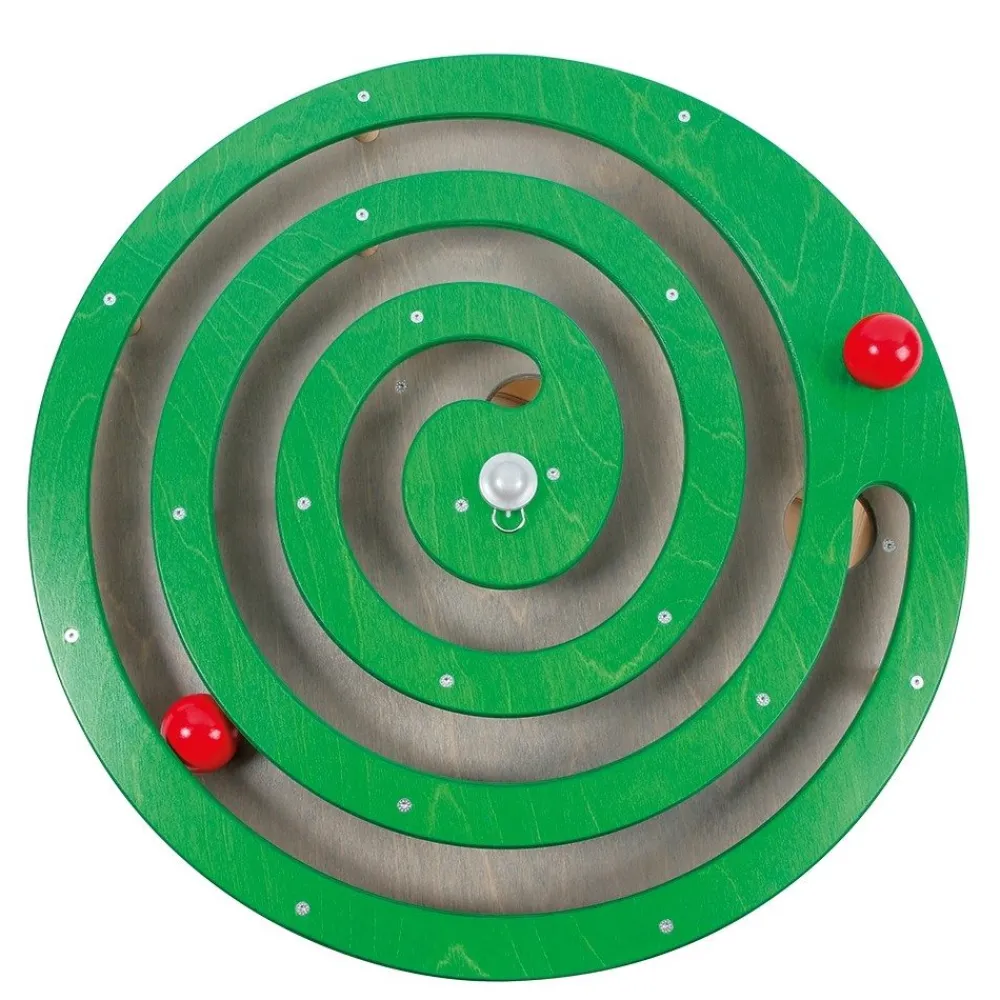 HOPTOYS Stimulation Sensorielle<Jeu Mural Rond Avec Spirale - Vert