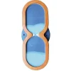 HOPTOYS Stimulation Sensorielle*Jeu Mural Sablier Sable De Verre - Orange