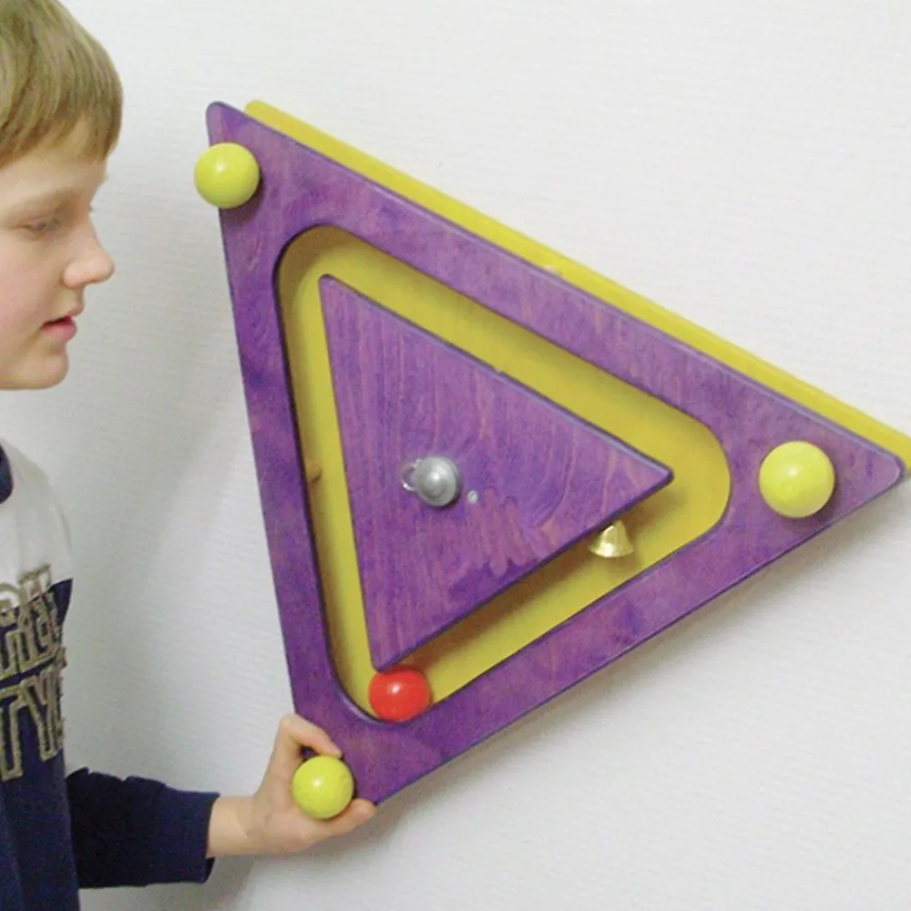 HOPTOYS Stimulation Sensorielle<Jeu Mural Triangle - Violet