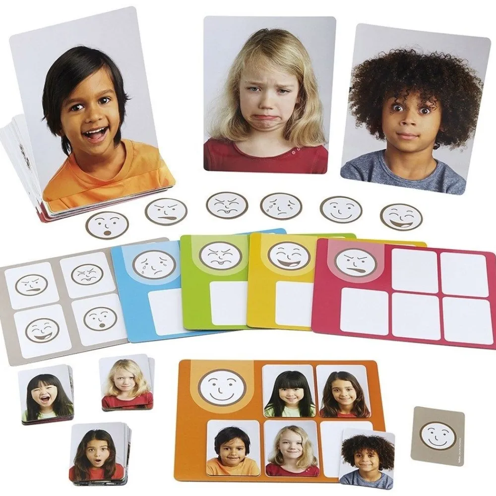 HOPTOYS Habiletés Sociales Et Émotions*Jeux Des Expressions Faciales