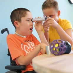 HOPTOYS Idees Cadeaux Pour Une Personne Avec Un Handicap Visuel*Kaleidoscope Avec Baguette Magique