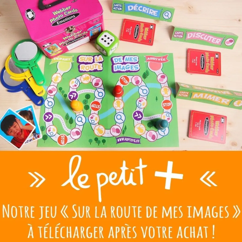 HOPTOYS Lexique, Imagerie, Langage Oral<Kit Complet Des Émotions