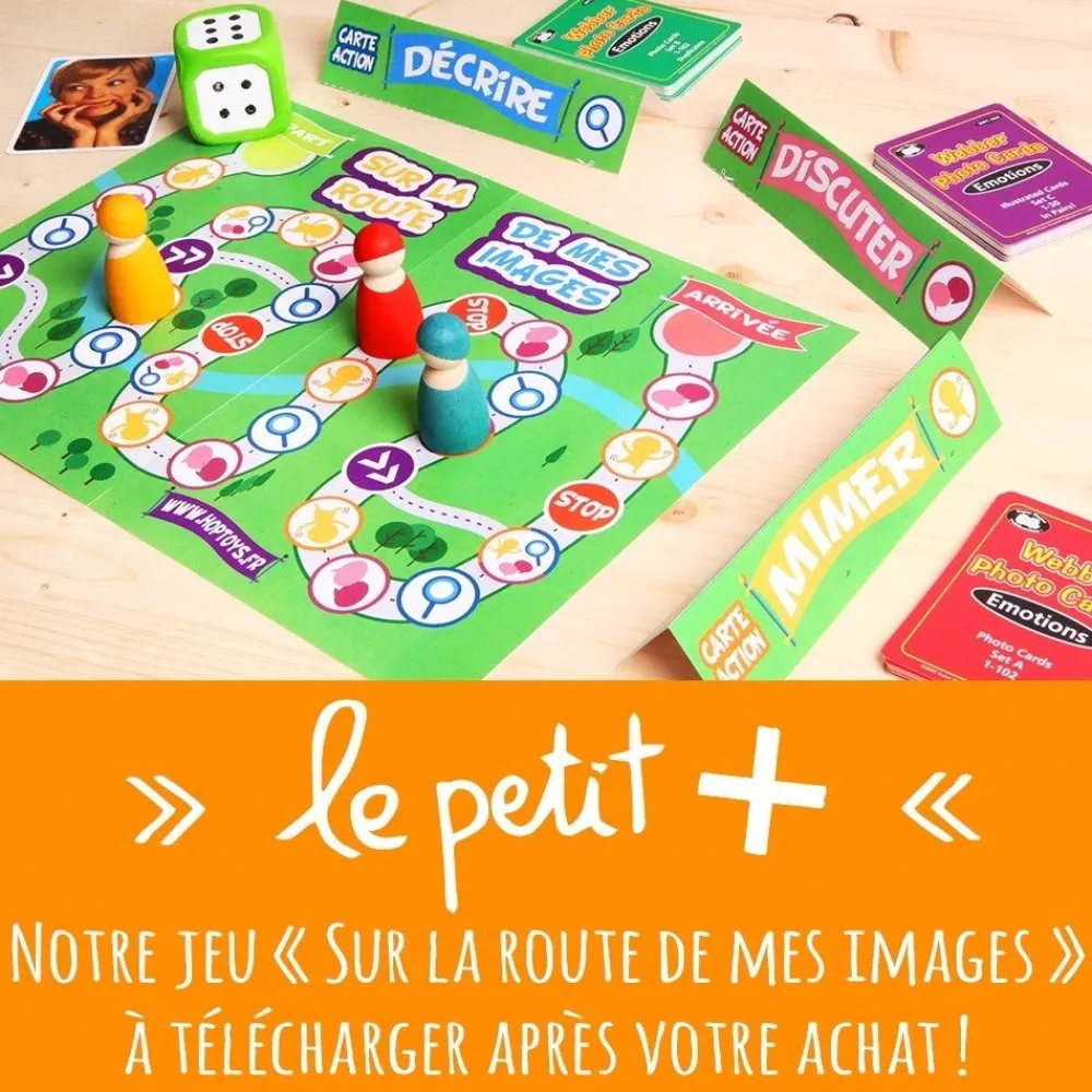 HOPTOYS Lexique, Imagerie, Langage Oral<Kit Complet Des Émotions