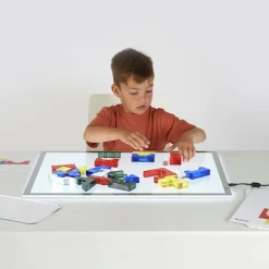 HOPTOYS Stimulation Sensorielle*Kit Cubes Acryliques Colores