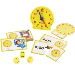 HOPTOYS Repérage Spatio-Temporel*Kit D'Activite Pour Comprendre Le Temps
