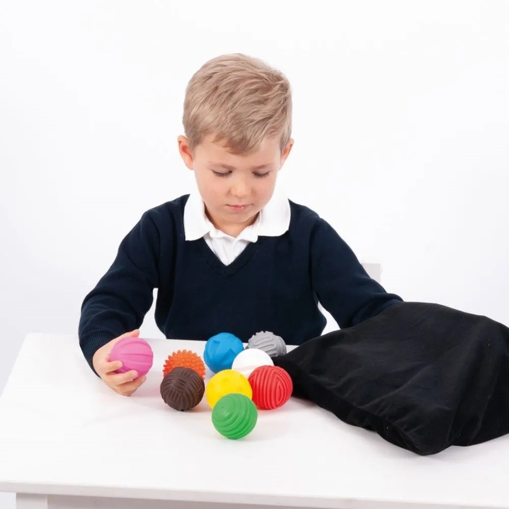 HOPTOYS Balles Sensorielles Adaptees*Kit De Decouverte Balles Sensorielles