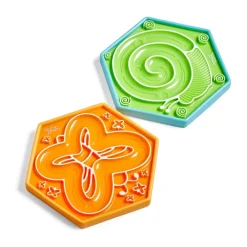 HOPTOYS Gestion Du Comportement*Kit De Labyrinthes Apaisants Sur Le Theme Du Jardin