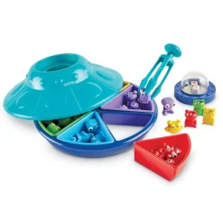 HOPTOYS Motricité Fine*Kit De Tri : Vaisseau Spatial