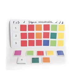 HOPTOYS Musique Pour Tous*Kit Pour Partition Visuelle Boomwhakers