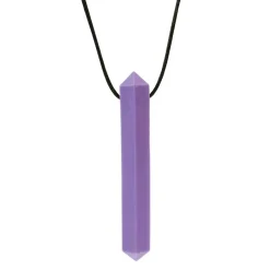 HOPTOYS Praxies Bucco-Faciales<Krypto-Bite - Collier De Mastication Pierre Precieuse