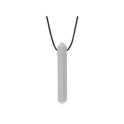 HOPTOYS Praxies Bucco-Faciales<Krypto-Bite - Collier De Mastication Pierre Precieuse