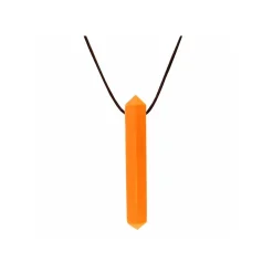 HOPTOYS Praxies Bucco-Faciales<Krypto-Bite - Collier De Mastication Pierre Precieuse