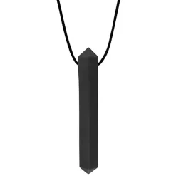 HOPTOYS Praxies Bucco-Faciales<Krypto-Bite - Collier De Mastication Pierre Precieuse