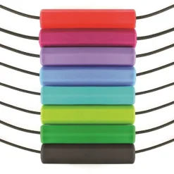 HOPTOYS Praxies Bucco-Faciales<Krypto-Bite - Collier De Mastication Tube