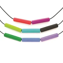 HOPTOYS Praxies Bucco-Faciales<Krypto-Bite - Collier De Mastication Tube