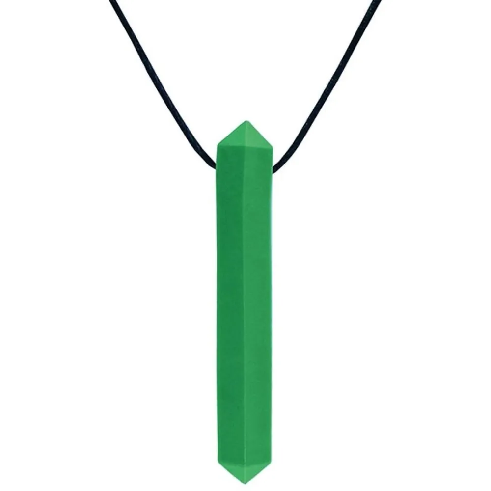 HOPTOYS Oralite Et Alimentation*Krypto-Bite - Collier De Mastication Pierre Precieuse