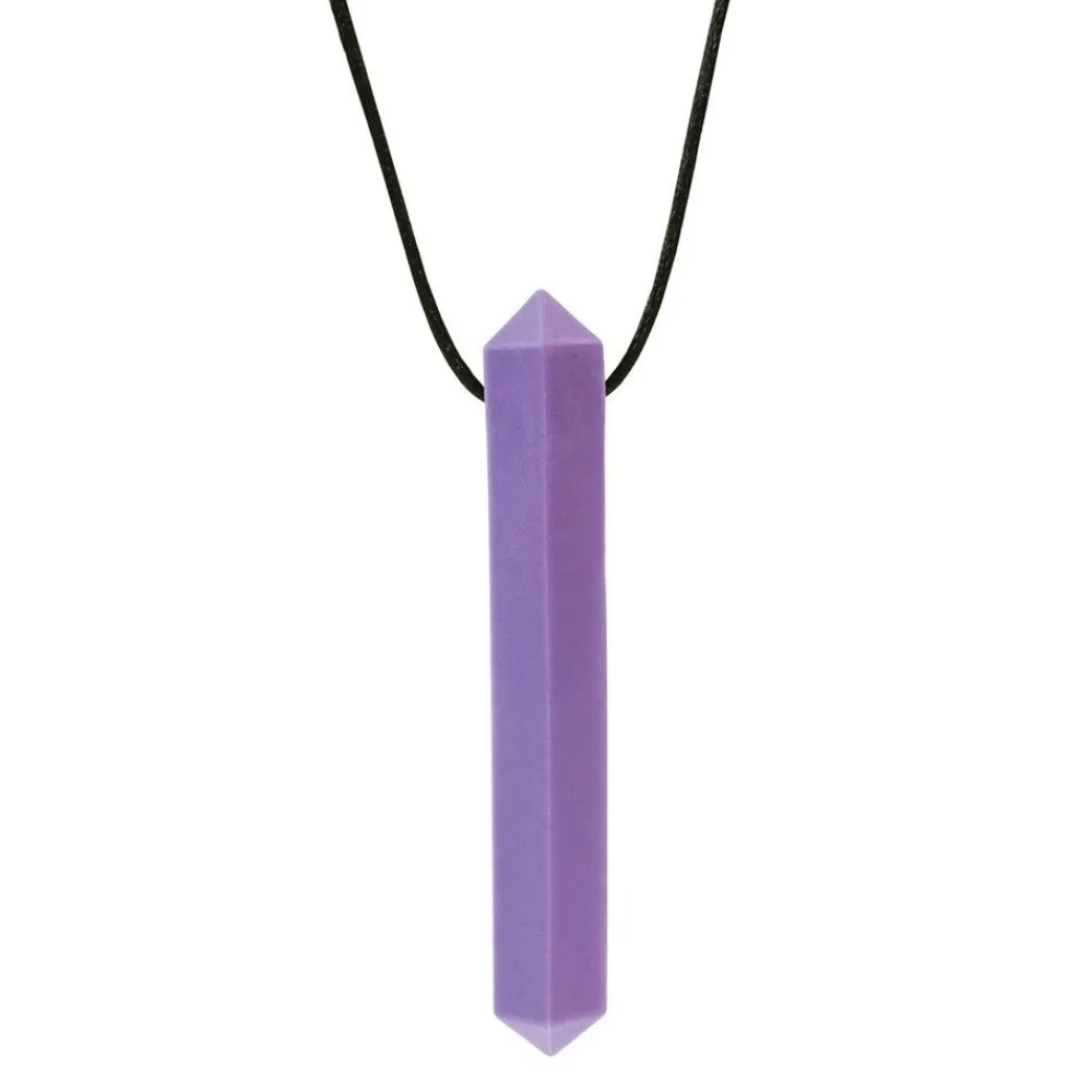 HOPTOYS Oralite Et Alimentation*Krypto-Bite - Collier De Mastication Pierre Precieuse