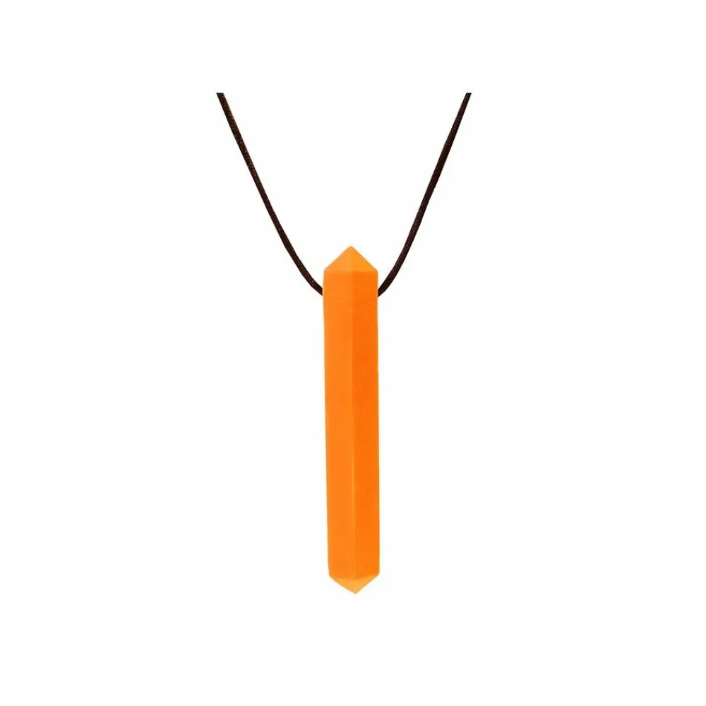 HOPTOYS Oralite Et Alimentation*Krypto-Bite - Collier De Mastication Pierre Precieuse
