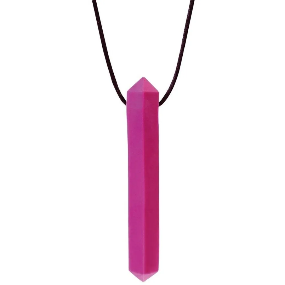HOPTOYS Oralite Et Alimentation*Krypto-Bite - Collier De Mastication Pierre Precieuse