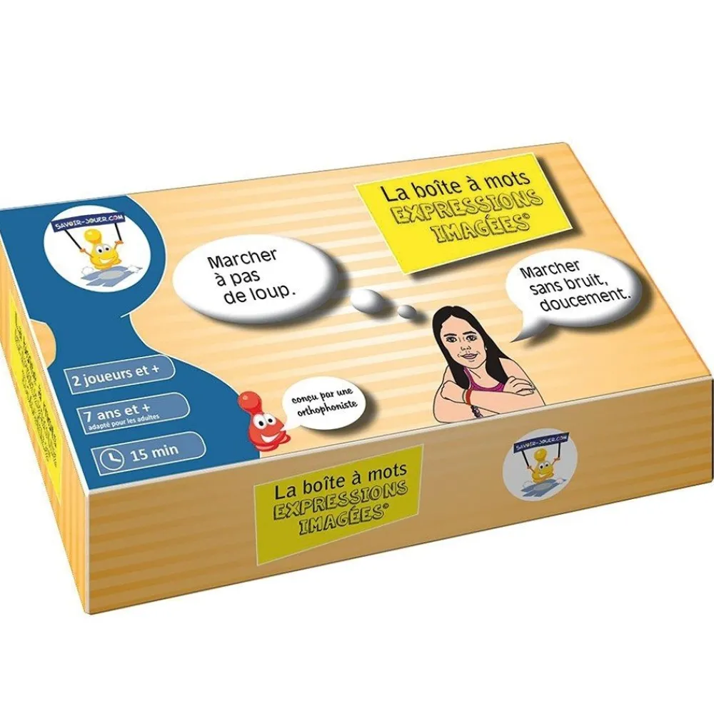 HOPTOYS Compréhension Orale & Ecrite<La Boite A Mots: Expressions Imagees