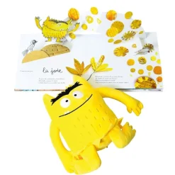 HOPTOYS Habiletés Sociales & Émotions*La Couleur Des Émotions : Peluche Joie