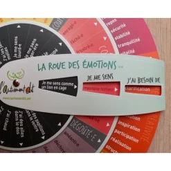 HOPTOYS Habiletés Sociales & Émotions*La Roue Des Émotions Adulte
