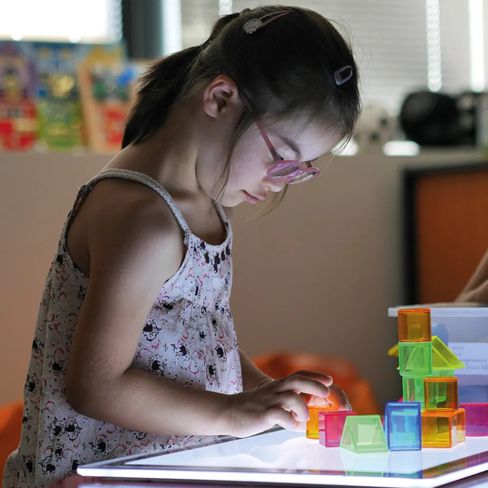 HOPTOYS Aides Motivationnelles, Recompenses, Renforcateurs<La Table Lumineuse Tickit