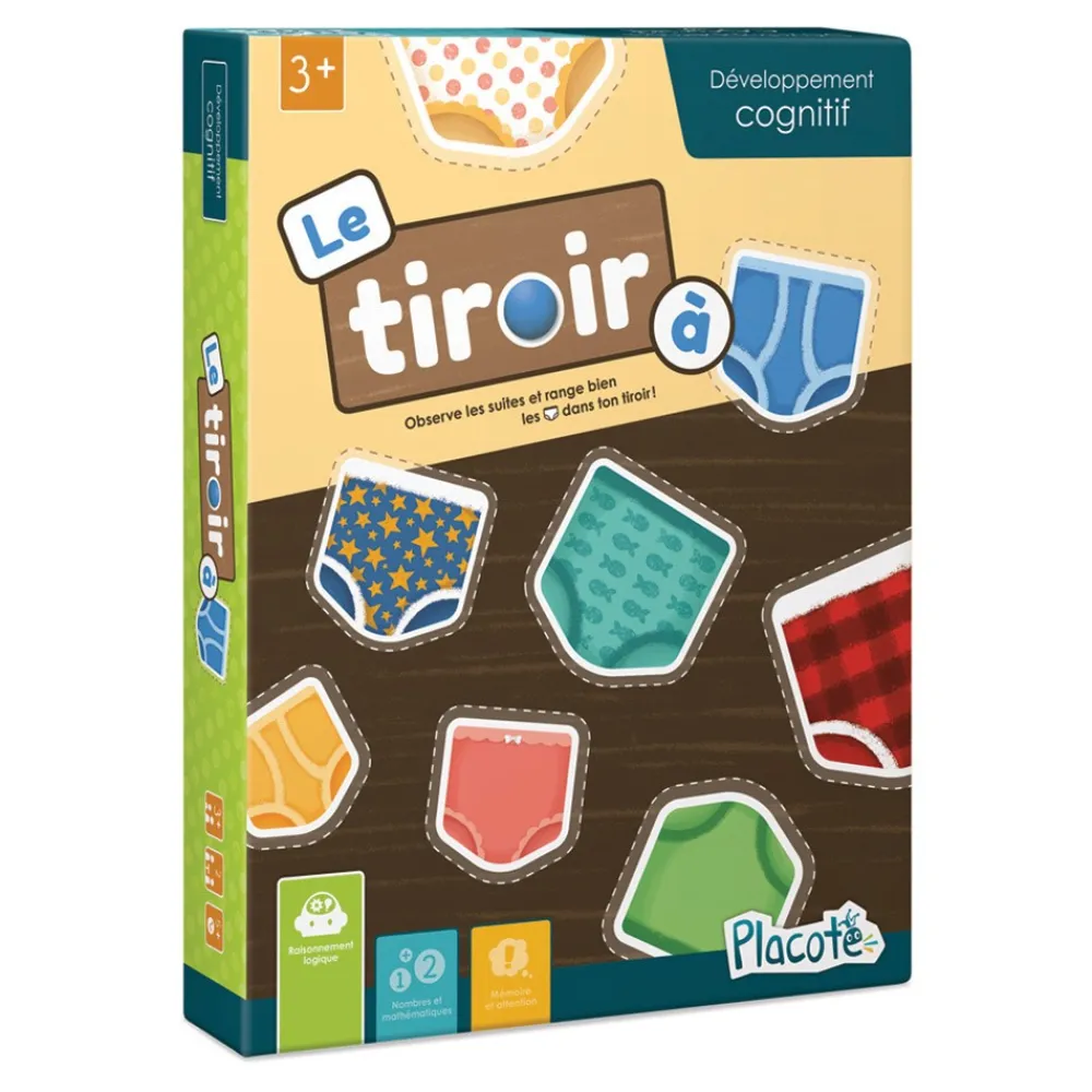 HOPTOYS Compétences Visuelles*Le Tiroir A Bobettes