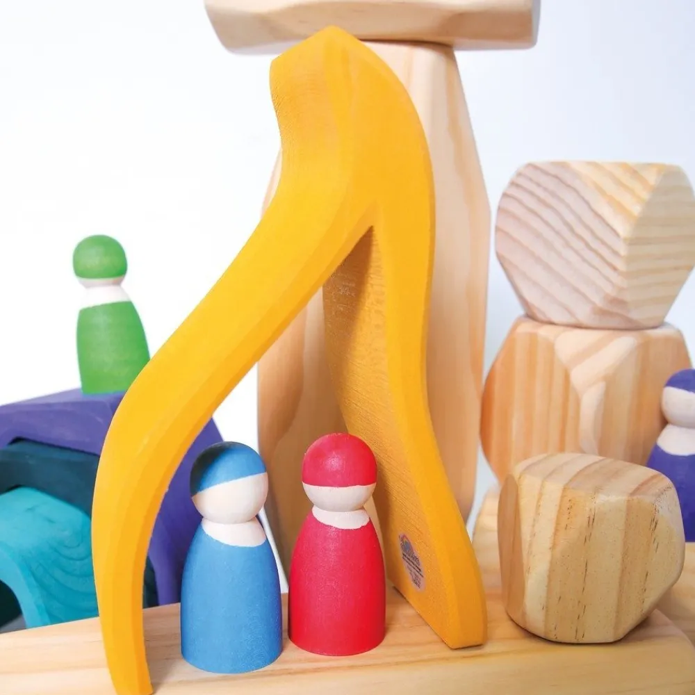 HOPTOYS Les Praxies<Les 4 Elements - Le Feu En Bois