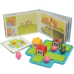 HOPTOYS Jeux Éducatifs*Les 3 Petits Cochons