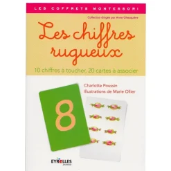 HOPTOYS Stimulation Tactile*Les Chiffres Rugueux