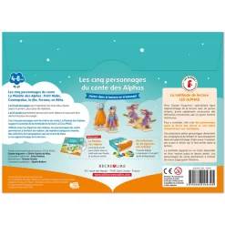 HOPTOYS Lecture<Les Cinq Personnages Du Conte Des Alphas