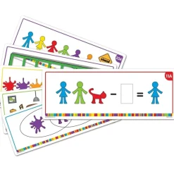 HOPTOYS Dyscalculie*Les Fiches D'Activites Compteurs Famille