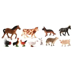 HOPTOYS Stimulation Tactile*Les Figurines Animaux De La Ferme