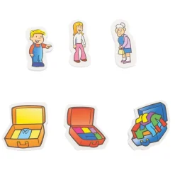 HOPTOYS Compréhension Orale & Ecrite<Les Mots Opposes – Niveau 1