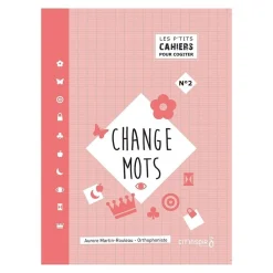 HOPTOYS Langage & Communication*Les P'Tits Cahiers Pour Cogiter – N°2 Change Mots