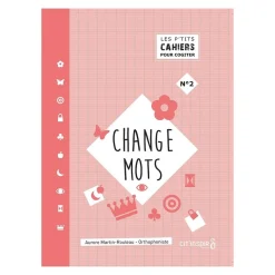 HOPTOYS ReÉducation Cognitive, Troubles Neurologiques<Les P'Tits Cahiers Pour Cogiter – N°2 Change Mots