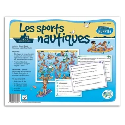 HOPTOYS Dyslexie*Les Sports Nautiques