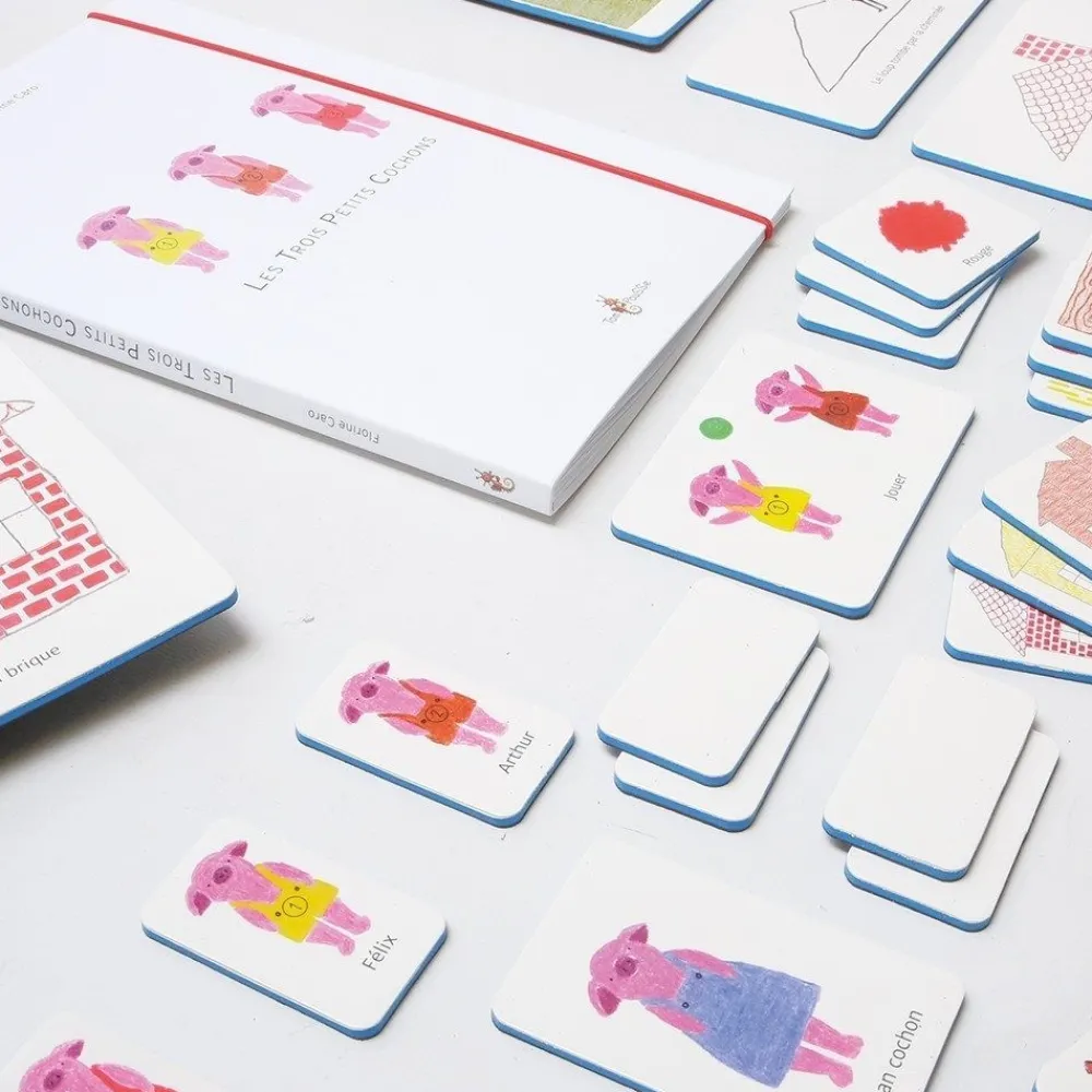 HOPTOYS Jeux Éducatifs*Les Trois Petits Cochons