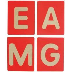 HOPTOYS Graphomotricité<Lettres Rugueuses Eco