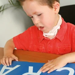 HOPTOYS Stimulation Tactile*Lettres Rugueuses Montessori