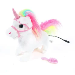HOPTOYS Jouets Avec Contacteur*Licorne Animee Adaptee