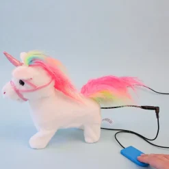 HOPTOYS Jouets Avec Contacteur*Licorne Animee Adaptee