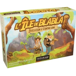 HOPTOYS Lexique, Imagerie, Langage Oral<L'Ile De Blabla-Evocation A Contre-Sens
