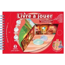 HOPTOYS Jeux Éducatifs*Livre A Jouer - Princes, Princesses Et Compagnie !