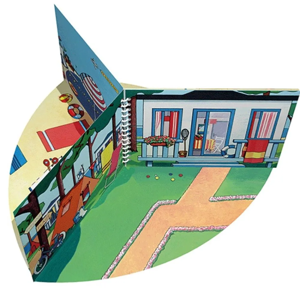 HOPTOYS Premiers Apprentissages<Livre A Jouer Le Camping