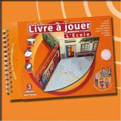 HOPTOYS Lexique, Imagerie, Langage Oral<Livre A Jouer L'Ecole
