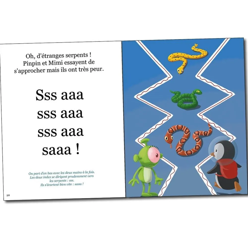 HOPTOYS Préparation À La Lecture<Livre Pinpin Dans L'Espace