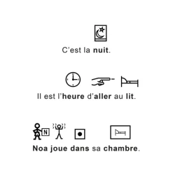 HOPTOYS Lecture<Livre Pour Noa Il Est L'Heure De Dormir