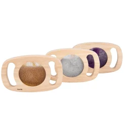 HOPTOYS Jeux Éducatifs Sensoriels*Lot De 3 Panneaux A Paillettes